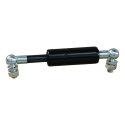 gasdrukveer (G) 10-22 25 130 WG18 (M8 CS10) WG18 (M8 CS10) 1100N "WESTFALIA" cilinder met 2 componenten lak gitzwart RAL 9005