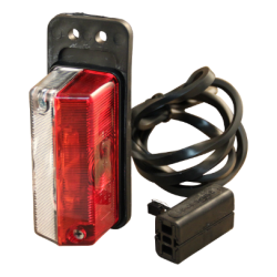 contourlamp Radex 925/1 rood / wit Met houder Kabel 1000mm met quick connector
