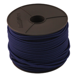 elastische kabel blauw Ø6 100m.