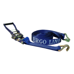 zware spanband "ERGO-LINE" met trekratel blauw 50mm 9000mm Ergo line